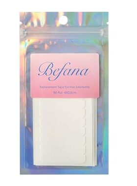 Hair Extension Tape Tabs 60 Pieces Double Sided Replaceme