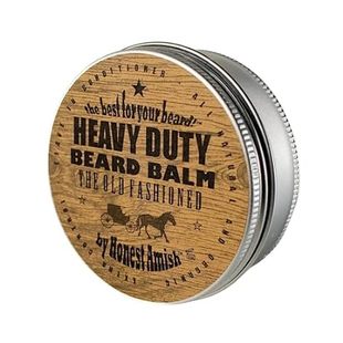 Honest Amish Heavy Duty Beard Balm -New Large 4 Ounce Twi