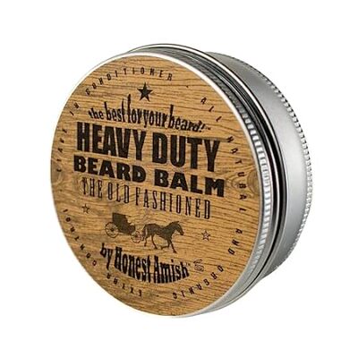 Honest Amish Heavy Duty Beard Balm -New Large 4 Ounce Twi