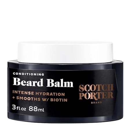 Scotch Porter Conditioning Beard Balm – Smooth， Shape， Mo