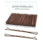 Wome Inch 220pcs YINGFENG Pins 2.76 Bobby for Large Brown