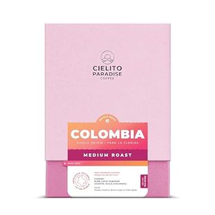 Cielito Roast Medium Bean Coffee Whole Paradise Colombia