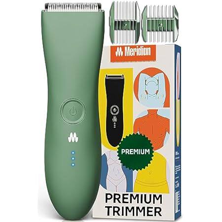 MERIDIAN Premium Trimmer for Men and Women， USB C Chargin