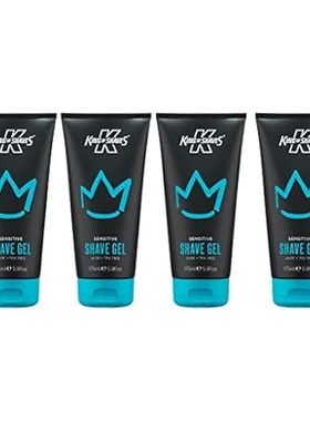 King of Shaves Sensitive Shaving Gel， Low Foam for a Refr