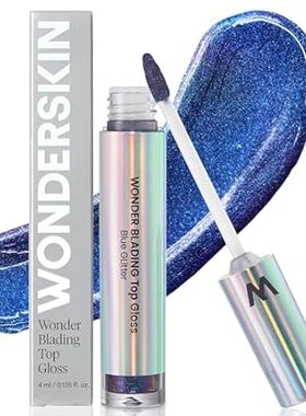 Wonderskin WONDER BLADING Top Gloss - Clear Lip Gloss， Hi