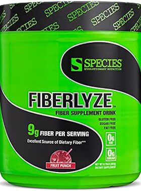 Species Nutrition Fiberlyze Fiber Supplement， Psyllium Ba