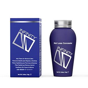 Infinity Hair Fibers for Thinning Hair (WHITE) For Women