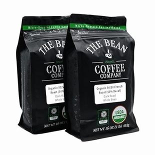 The Bean Organic Coffee Company 50/50 French Roast， 50% D