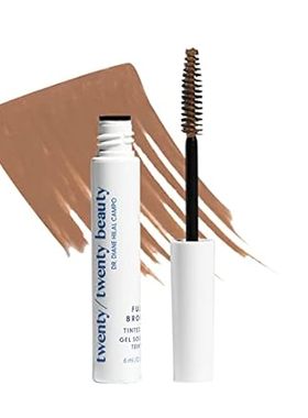 Full Brows Tinted Gel， Vegan Tinted Eyebrow Gel for Full
