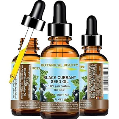 BLACK CURRANT SEED OIL 100% Pure Natural Undiluted Refine