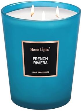 HomeLights Scented Candles | Large Jar Candle - 33.3 Oz.
