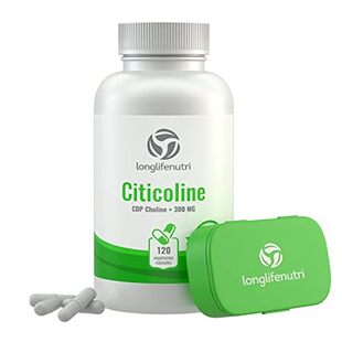 Citicoline CDP Choline 300mg - Brain Booster for Enhanced