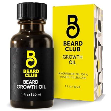 Beard Club - Beard Growth Oil - Grow A Thicker Fuller Bea