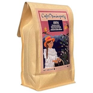 CafeDominguez Colombian Specialty Whole Bean Coffee， Medi