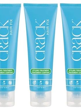Crack HAIR FIX Styling Creme - Multi-Tasking， Anti-Frizz，