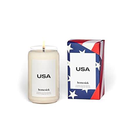 Homesick Premium Scented Candle， USA - Scents of Apple， N