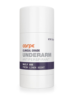 Carpe Clinical Strength Deodorant + Clinical Antiperspirant