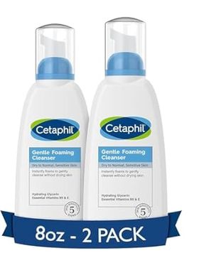 Cetaphil Oil Free Gentle Foaming Cleanser For Dry to Norm