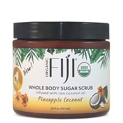 Whole Body Scrub - Infused with Coconut Oil， Exfoliating