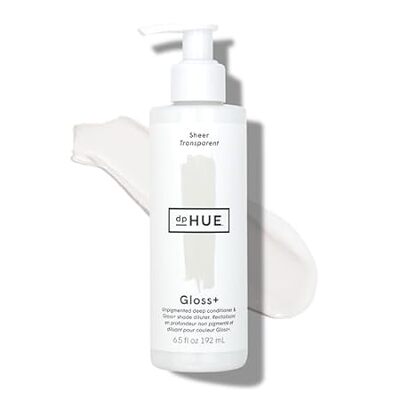 dpHUE Gloss+， Sheer - 6.5 oz - Unpigmented Deep Condition