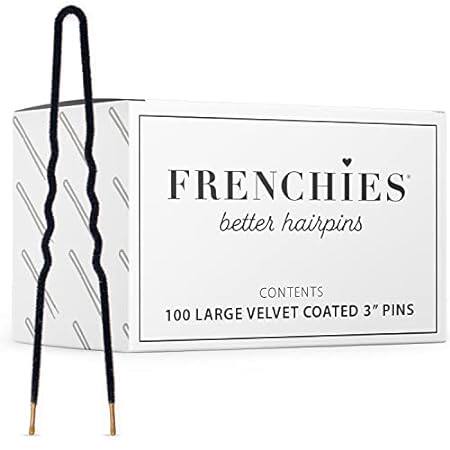 Frenchies Ultra Flocked Extra Soft French Twist Hair Pins