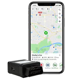 MOTOsafety OBD GPS Car Tracker， Hidden Vehicle Tracker an