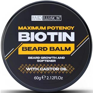 Hair Illusion MAXIMUM POTENCY BIOTIN Beard Balm For Beard