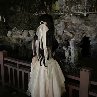 古風(fēng)發(fā)簪飄帶超仙新中式 簪子女 馬面裙配飾蝴蝶結(jié)頭飾發(fā)釵網(wǎng)紅新款