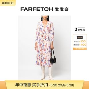 Final Jour Forte女士Belle Forte 花卉印花裹身式 连衣 Sale