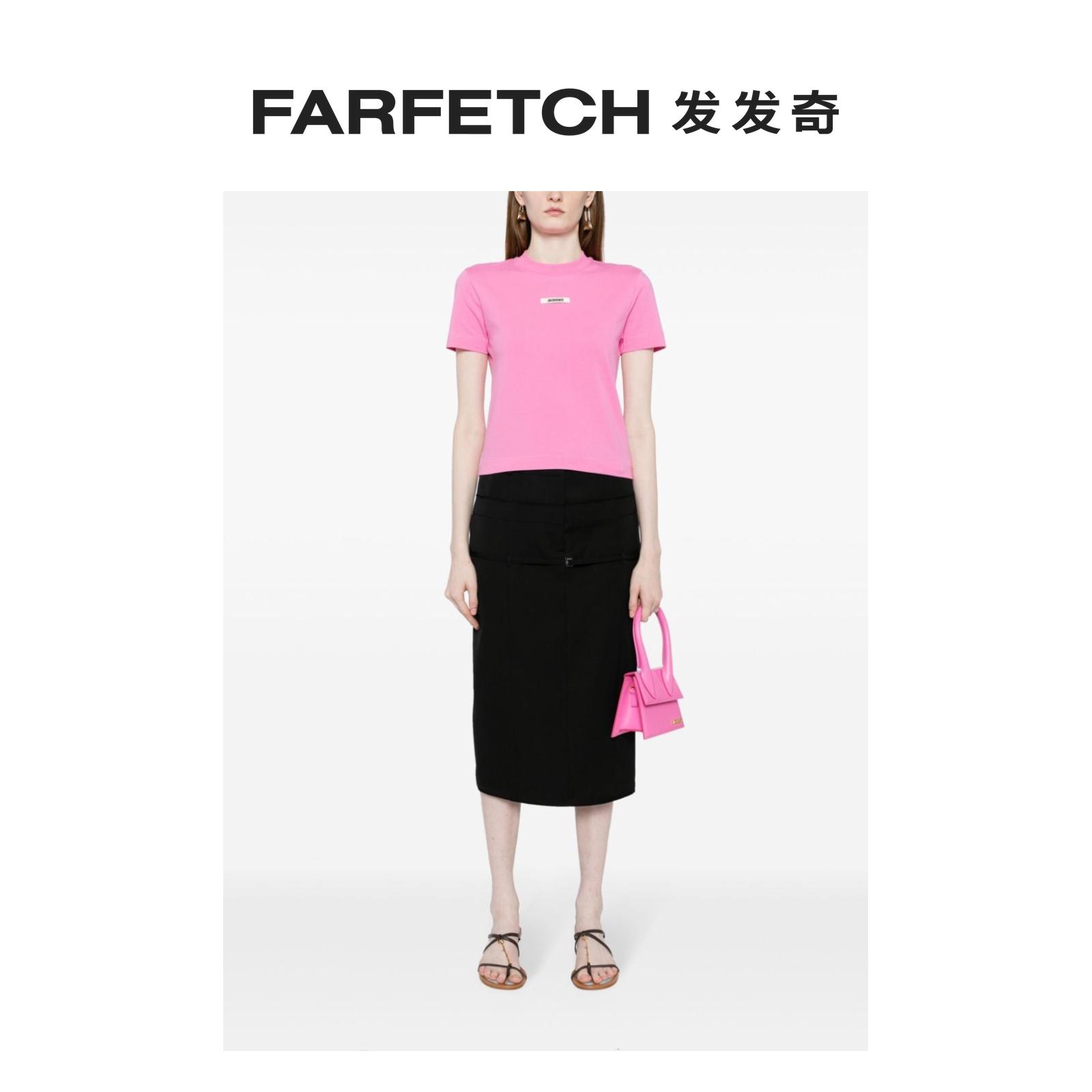 Jacquemus女士Le T-shirt Gros Grain 上衣FARFETCH发发奇 女装/女士精品 T恤 原图主图