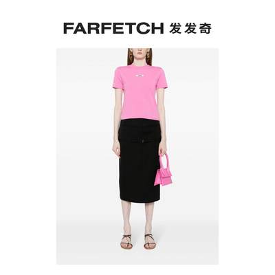 Jacquemus女士Le T-shirt Gros Grain 上衣FARFETCH发发奇