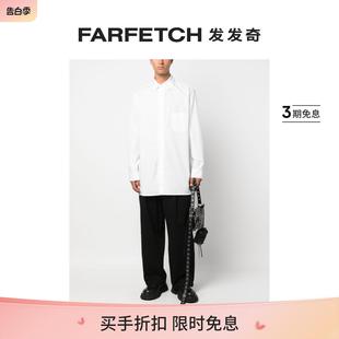 棉衬衫 FARFETCH发发奇 Yamamoto男士 Sale 长袖 Yohji Final