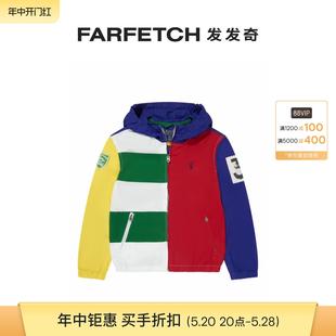 Polo Pony Lauren童装 Ralph 图案拼色夹克FARFETCH发发奇