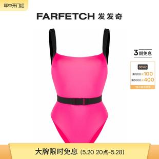 Noire Swimwear女士Miami 束腰连体泳衣FARFETCH发发奇