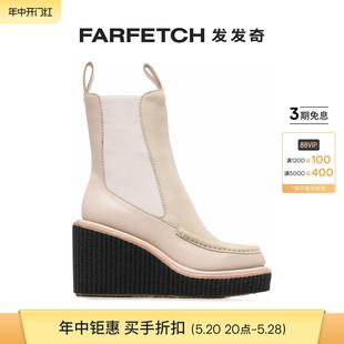 Sale Rag&Bone女士Sloane Final 坡跟切尔西靴FARFETCH发发奇