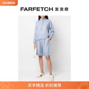 COLOMBO女士抽绳领长袖 卫衣FARFETCH发发奇