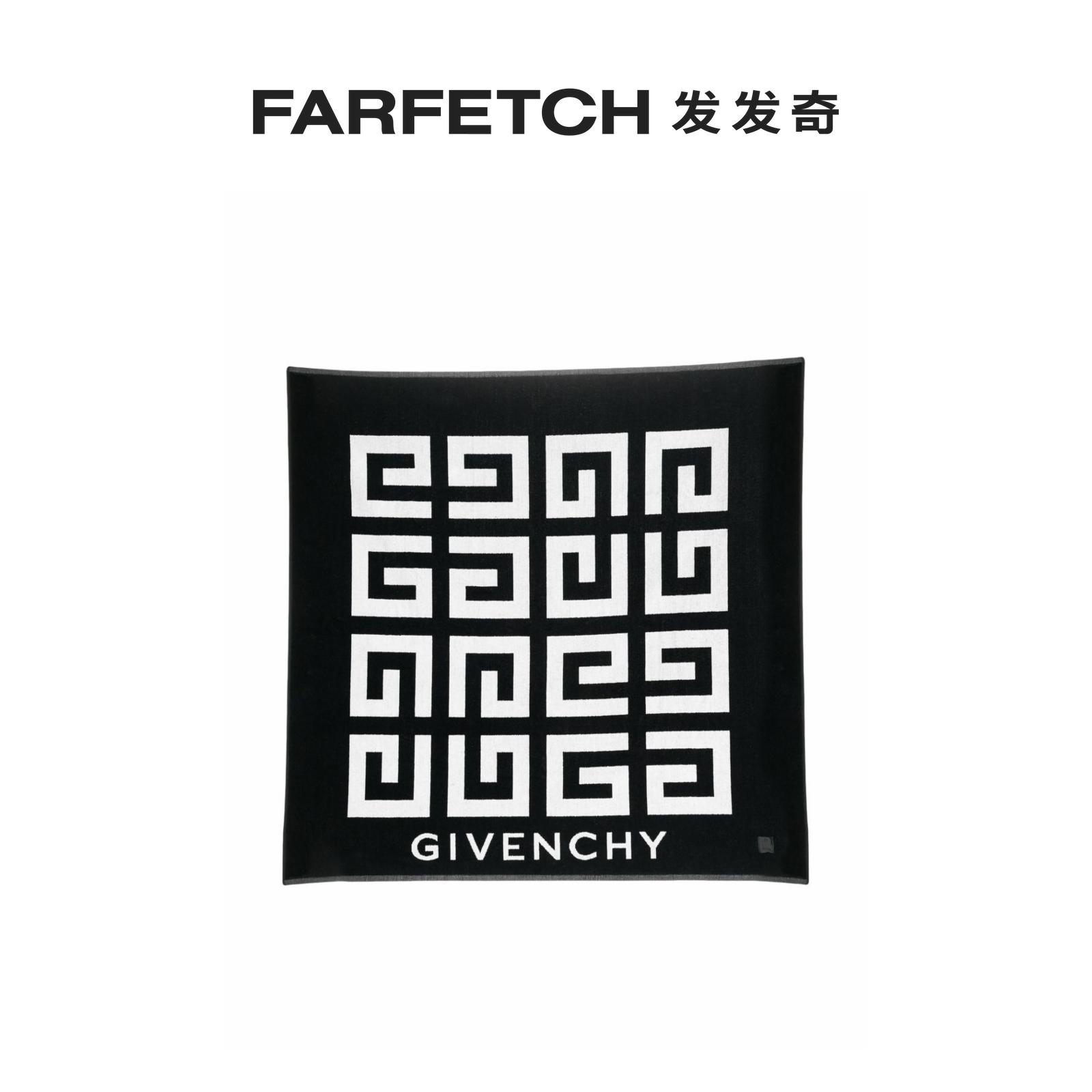 GIVENCHY/纪梵希童装logo印花沙滩毛巾FARFETCH发发奇