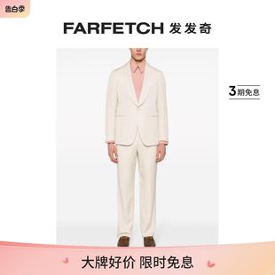 Lardini男士 FARFETCH发发奇 压褶西裤