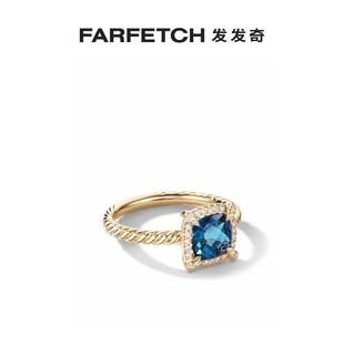 Yurman女士18K黄金钻石戒指FARFETCH发发奇 David