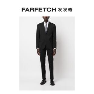 套装 Dsquared2男士 两件式 单排扣西装 FARFETCH发发奇