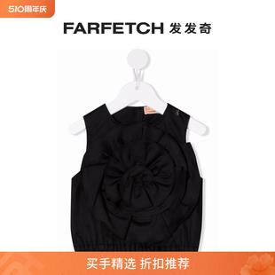 ELISABETTA FRANCHI童装 Final 褶饰无袖 上衣FARFETCH发发奇 Sale