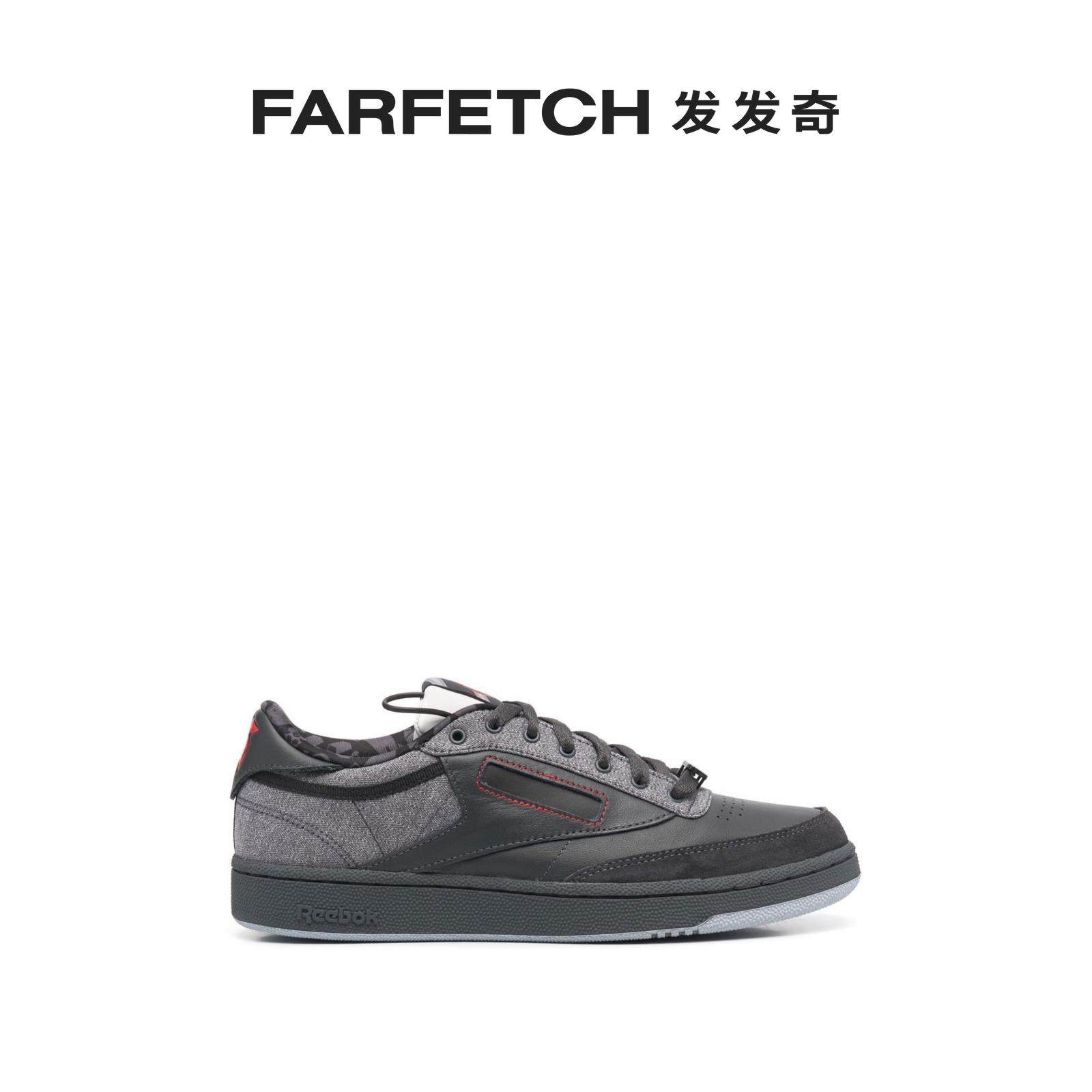 reebok男士club c 低帮运动鞋farfetch发发奇
