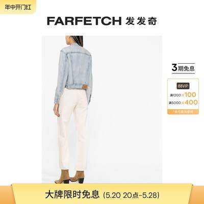 Polo Ralph Lauren女士Classic 卡车司机牛仔夹克FARFETCH发发奇