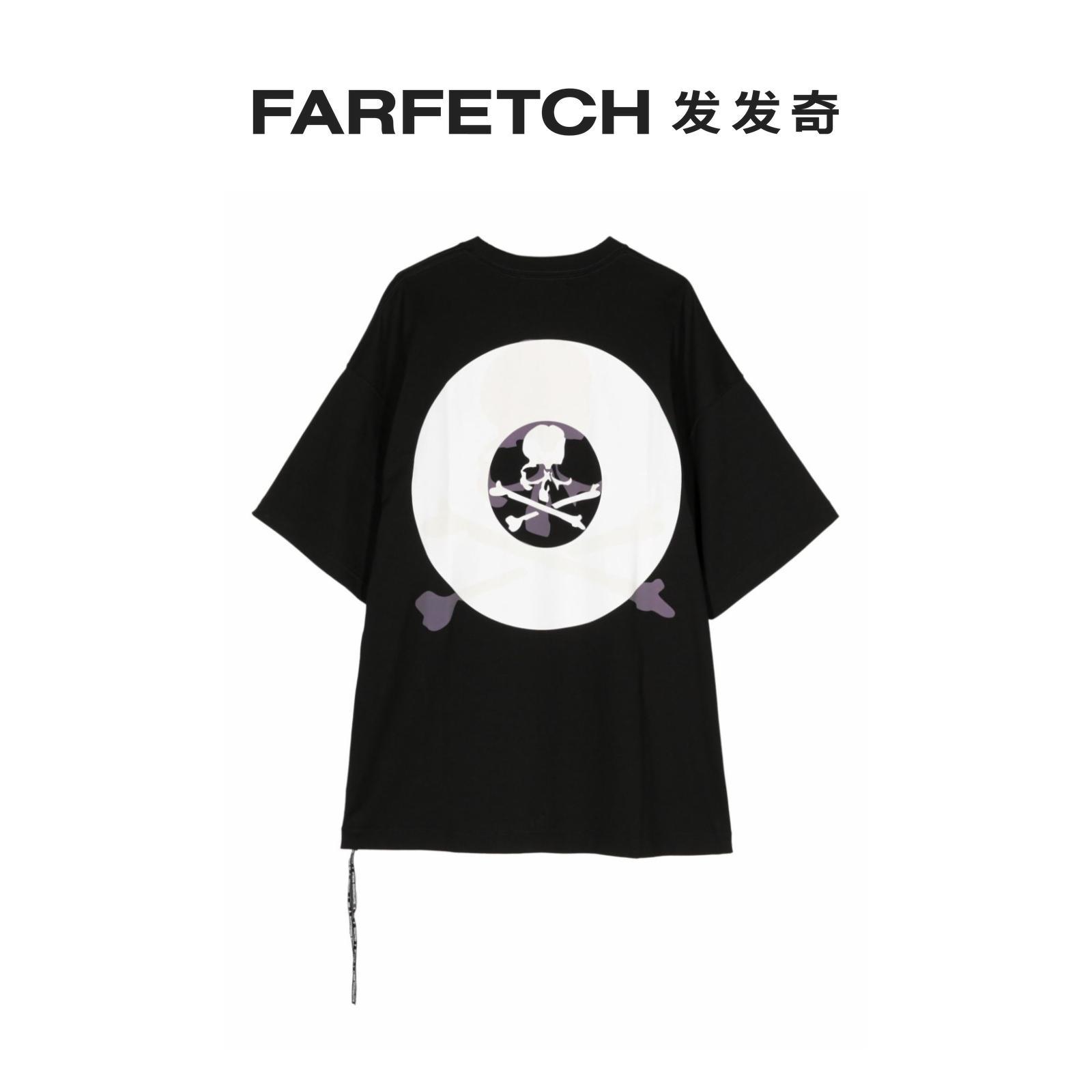 Mastermind World男士logo印花棉T恤FARFETCH发发奇