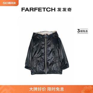 连帽雨衣夹克FARFETCH发发奇 Herno童装