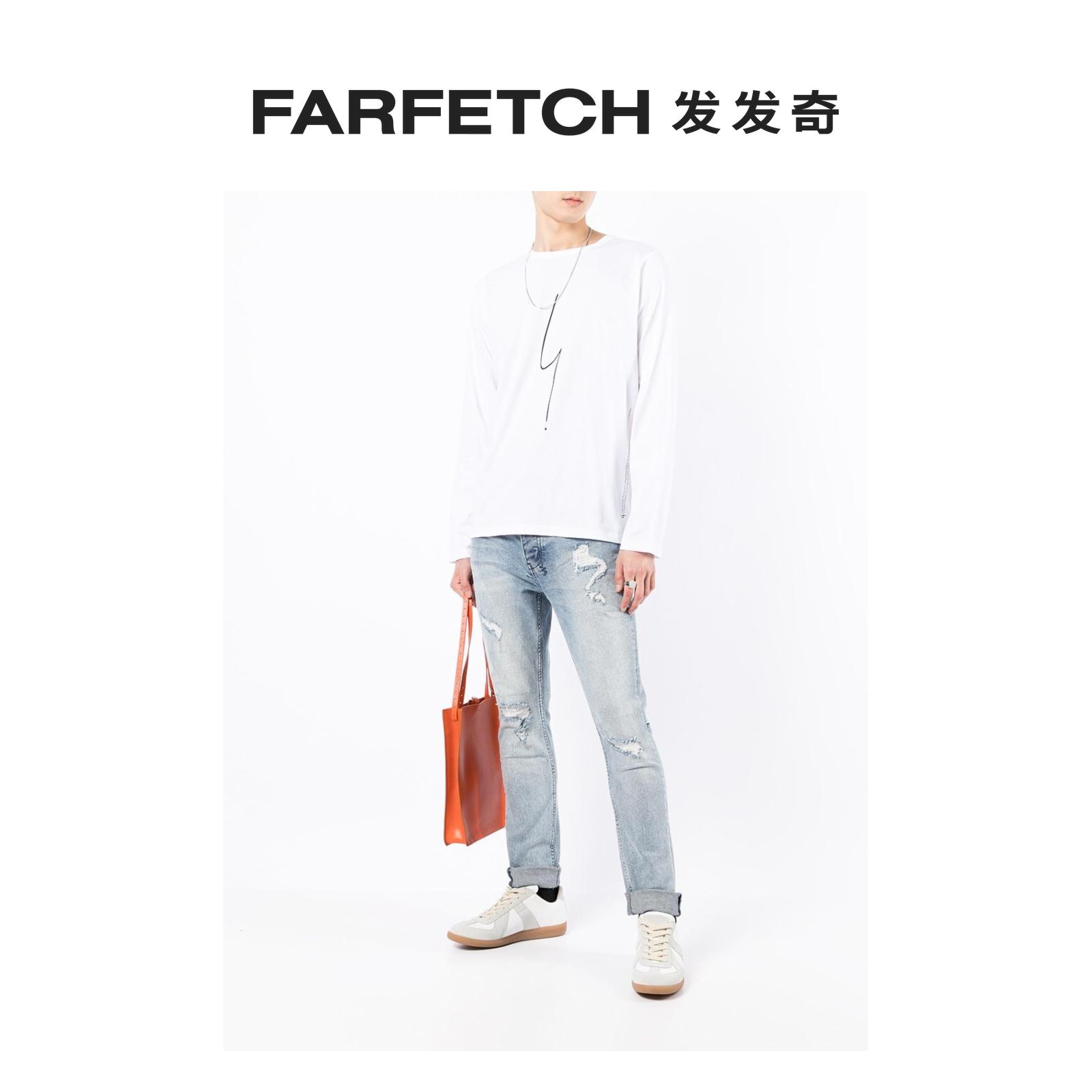 Agnes B.男士Coulos长袖T恤FARFETCH发发奇