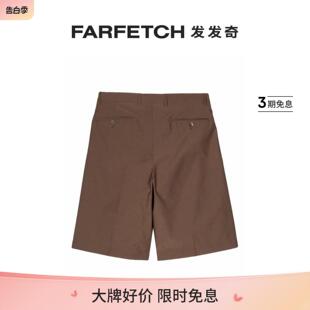 Lardini男士 短裤 FARFETCH发发奇 褶饰西装