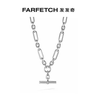 链式 David Yurman女士纯银 Lexington 钻石项链FARFETCH发发奇