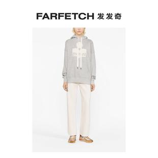 发发奇 Isabel Etoile女士logo印花抽绳连帽衫 Marant 热销单品