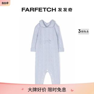 羊绒粗绞花针织连体紧身衣FARFETCH发发奇 Ralph Lauren童装